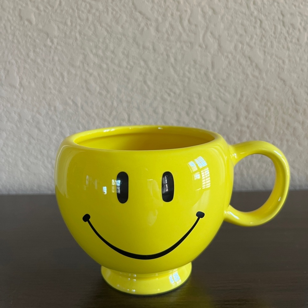 Yellow Smiley Face Mug